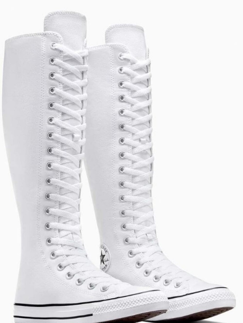 Converse Chuck Taylor All Star XXHi Sneakers- White/Natural Ivory/Black